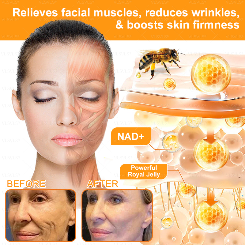 VLSVLS® 𝘽𝙀𝙀 𝙑𝙀𝙉𝙊𝙈 𝑺𝒌𝒊𝒏 𝑹𝒆𝒔𝒕𝒐𝒓𝒂𝒕𝒊𝒐𝒏 𝑪𝒓𝒆𝒂𝒎 –🌸 Anti-aging,Hydrating, Skin Repair, Even Tone, Acne and Dark Spot Treatment, Wart and Mole Removal, Psoriasis Relief